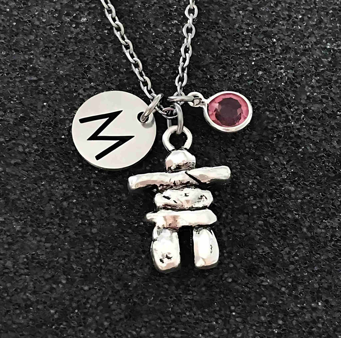Inukshuk Necklace – Personalized Canadian Inuit Charm