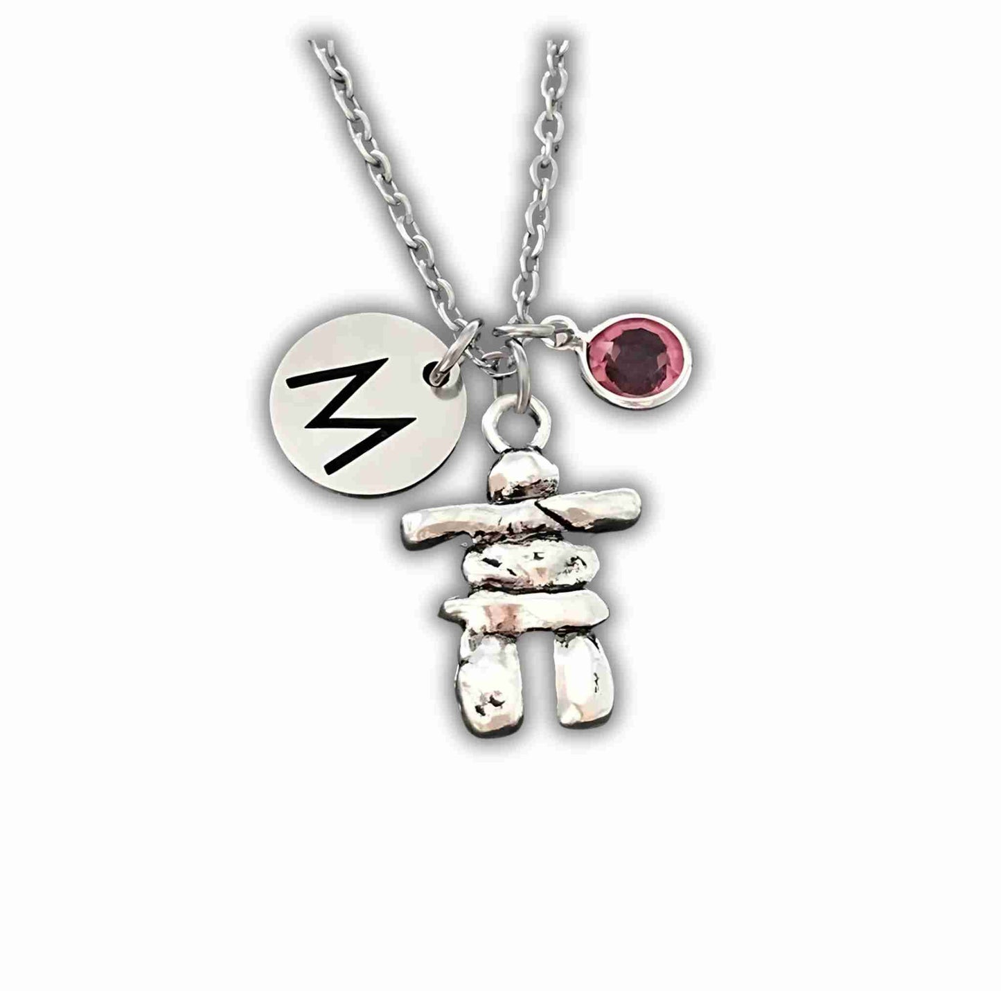 Inukshuk Necklace – Personalized Canadian Inuit Charm