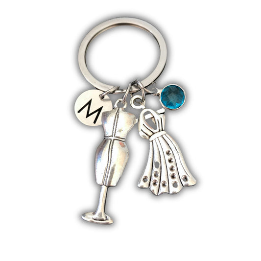 Sewing Mannequin Keychain