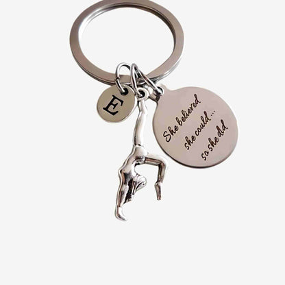 Gymnastics Keychain