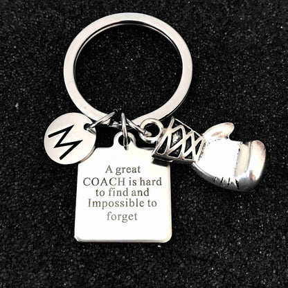 Box Keychain Gift for Coach, Box Keychain