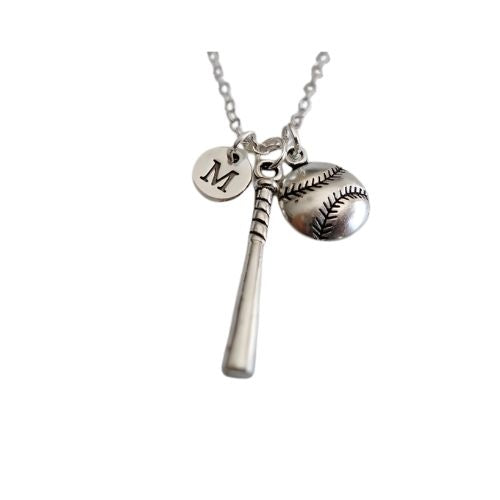 Softball Necklace Gift