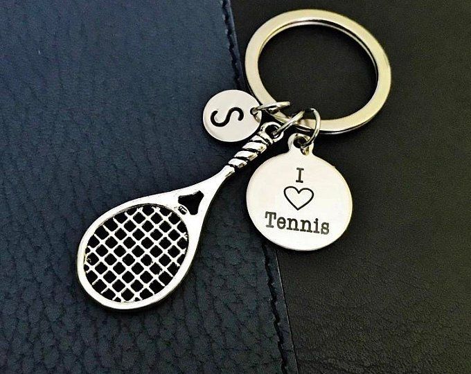 Tennis Keychain