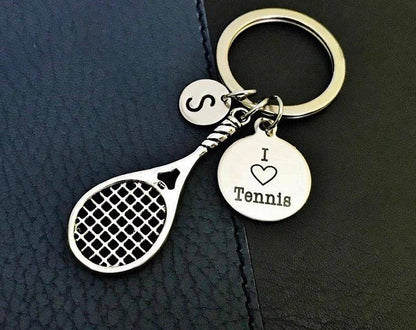 Tennis Keychain