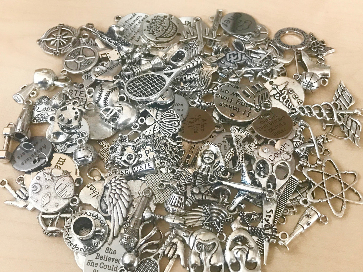Gift for Teacher, Teacher keychain gift, Teachers plant seeds of Knowledge, Gift for Daycare provider, Silver initial keychain